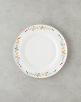 Premium Bone Porcelain Dinnerware Set   24 Piece Floral Design   6 Person Service