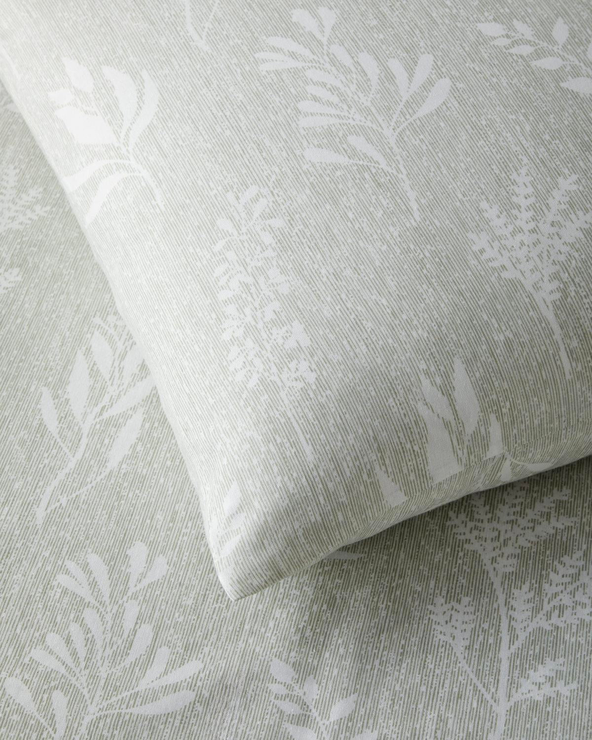 Housse de Couette Simple Premium Facile à Repasser Vert Clair