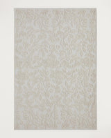 Professional-Cotton-Boucle-Kilim-Rug-Cream-Floral-Design