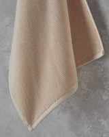 Professionelles Plüsch-Baumwoll-Gesichtstuch Beige 50x80cm