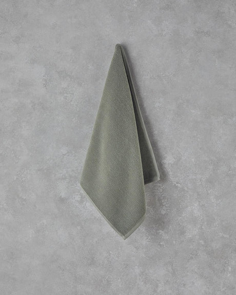 Premium-Fluffy-Cotton-Hand-Face-Towel-Sage-Green