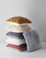 Premium Fluffy Grey Decorative Cushion Cover   45x45cm