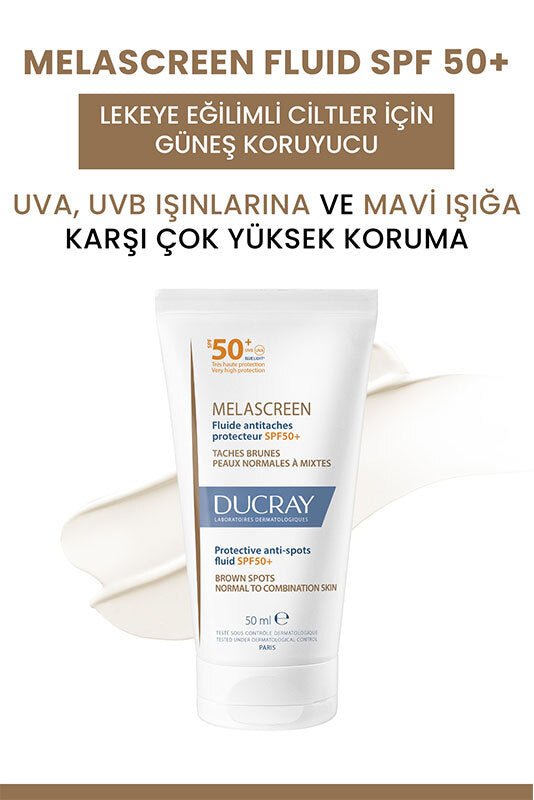 Fluid Sunscreen - SPF 50+ Anti - Spot Protection for Normal & Combination Skin - TryAladdin