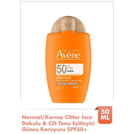 Fluid Tinted Sunscreen - SPF50+ TriAsorB Protection & Tone - Evening - TryAladdin