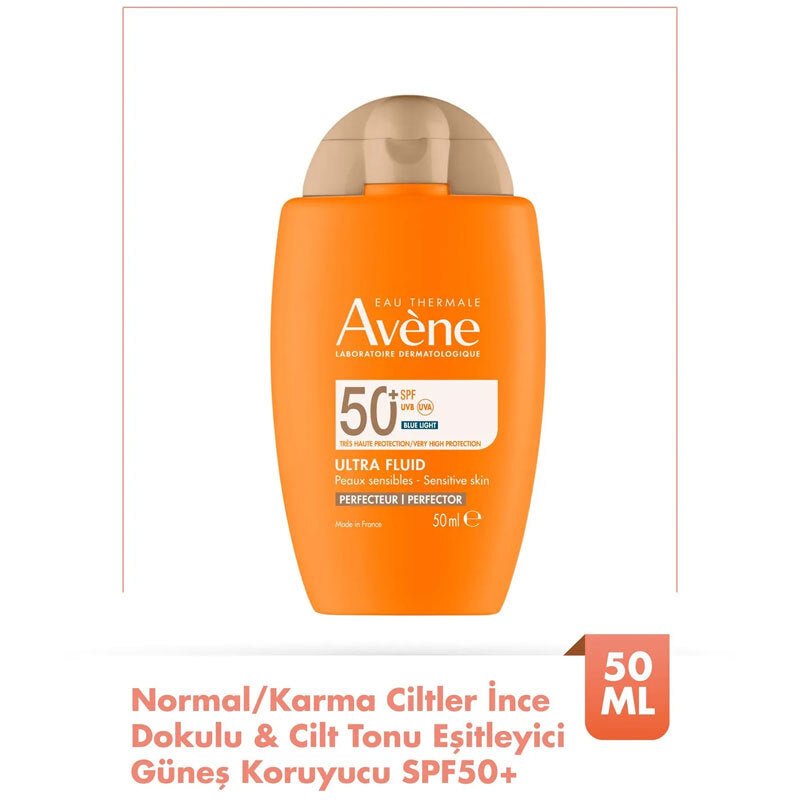 Fluid Tinted Sunscreen - SPF50+ TriAsorB Protection & Tone - Evening - TryAladdin