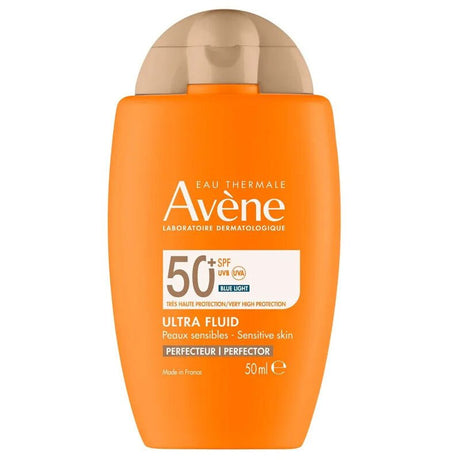 Fluid Tinted Sunscreen - SPF50+ TriAsorB Protection & Tone - Evening - TryAladdin