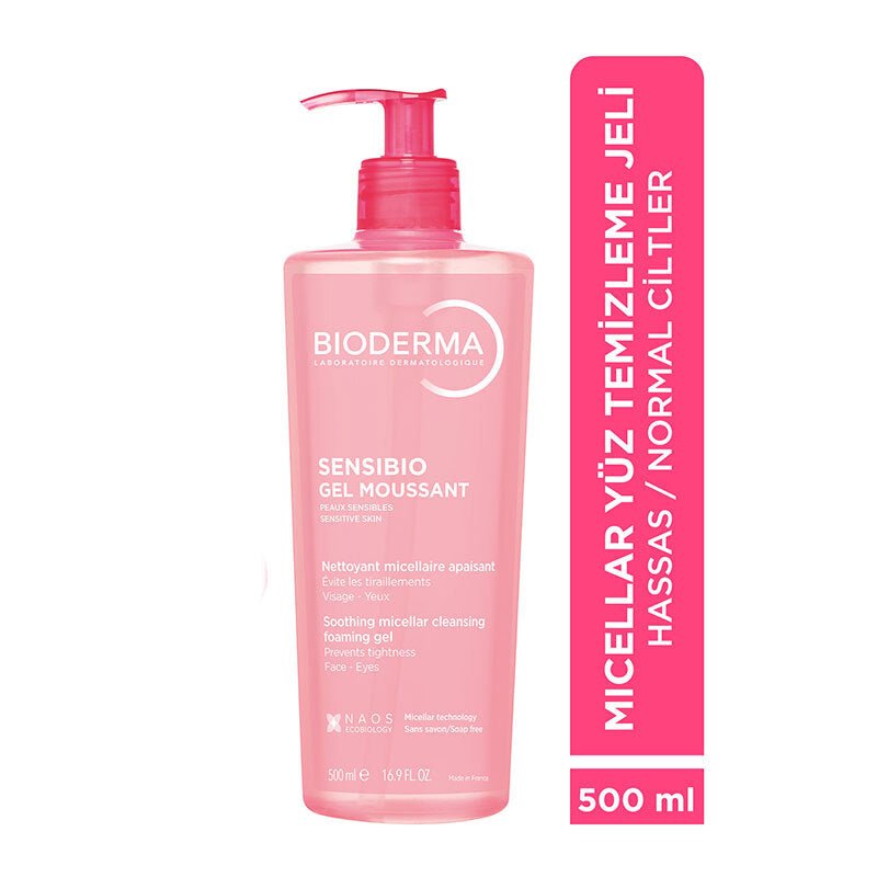 Foaming Cleansing Gel - Hydrating Micellar Makeup Remover for Sensitive Skin - TryAladdin