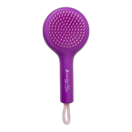 Foldable Travel Hair Brush - Pink Compact Styling Tool - TryAladdin