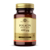 Folic Acid (Folacin) 400 mcg - Daily Wellness Support Tablets - TryAladdin