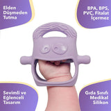 Food - Grade Silicone Teether - Gentle Teething Relief & Sensory Play - TryAladdin