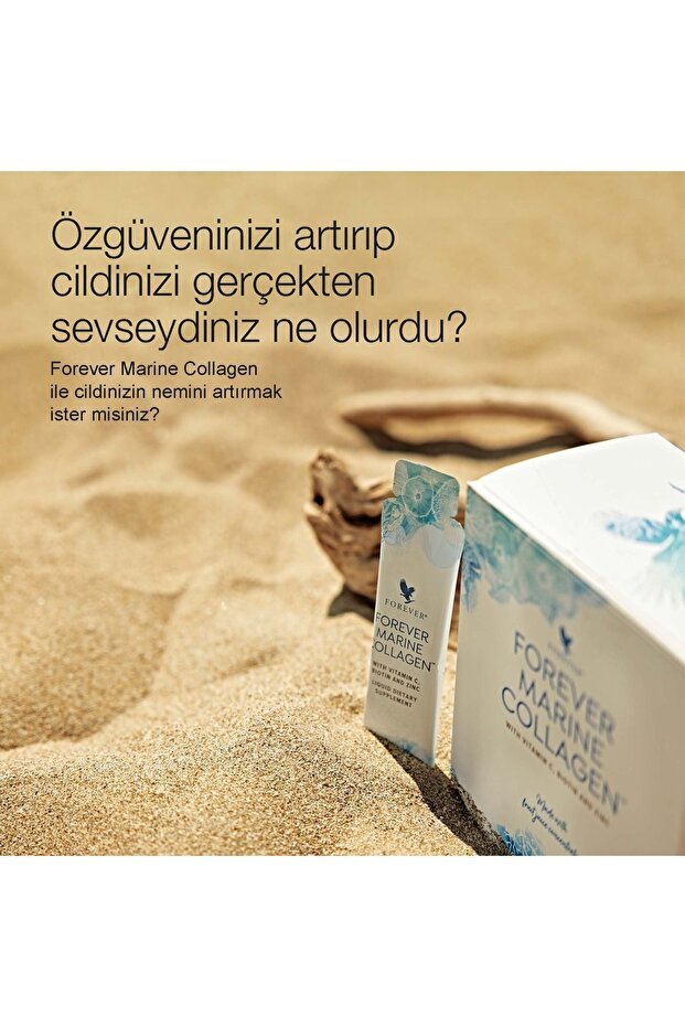 Forever Marine Collagen Liquid Supplement - 30 x 15ml Sachets for Skin, Hair & Nails - TryAladdin