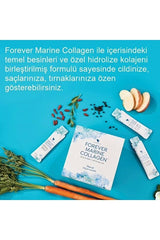 Forever Marine Collagen Liquid Supplement - 30 x 15ml Sachets for Skin, Hair & Nails - TryAladdin