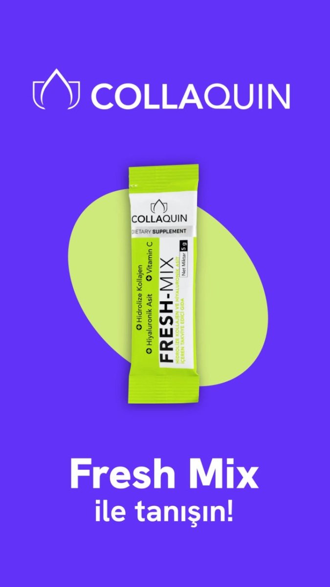 Fresh Mix Hydrolyzed Collagen & Hyaluronic Acid Powder - 15 Sachets - TryAladdin