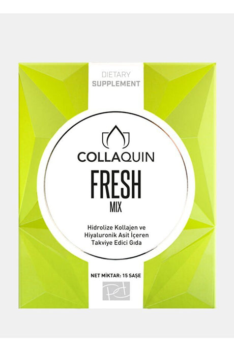 Fresh Mix Hydrolyzed Collagen & Hyaluronic Acid Powder - 15 Sachets - TryAladdin