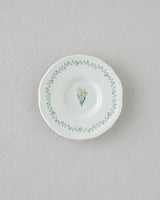 Professional Grade Porcelain Breakfast Set 20 Piece 6 Person Colorful Freesia Design