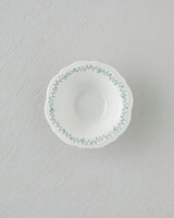 Professional Grade Porcelain Breakfast Set 20 Piece 6 Person Colorful Freesia Design