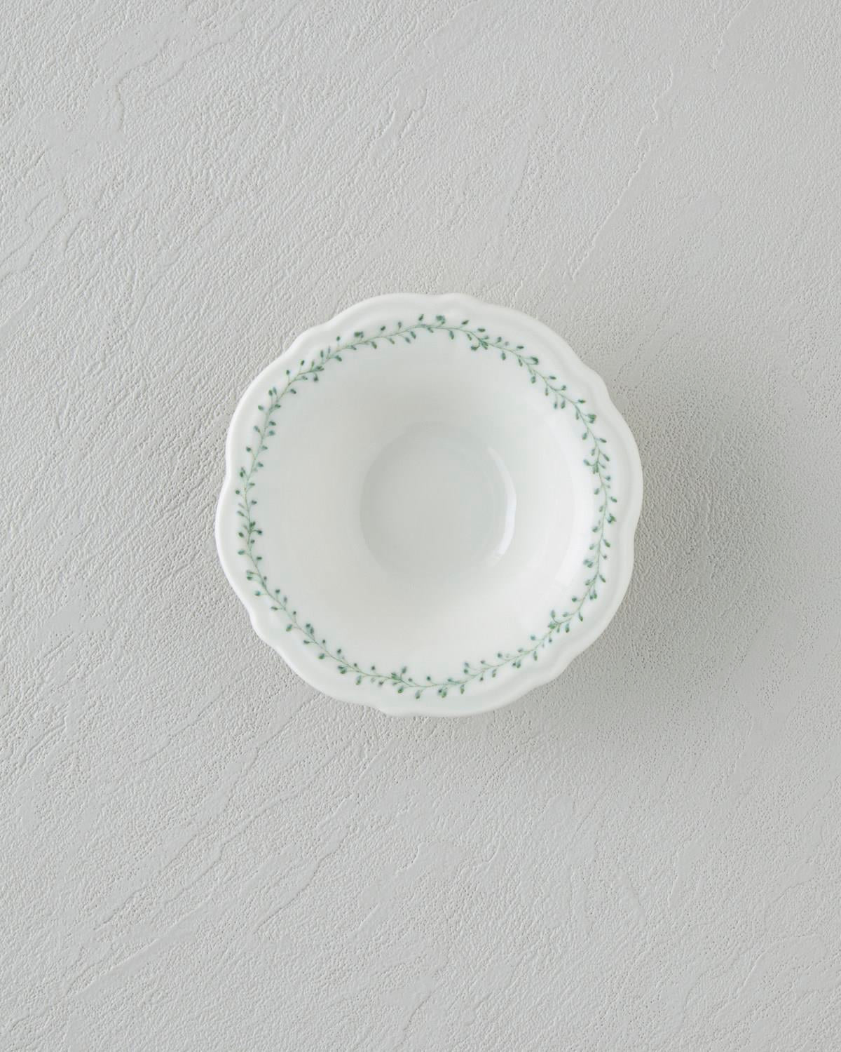 Professional Grade Porcelain Breakfast Set 20 Piece 6 Person Colorful Freesia Design