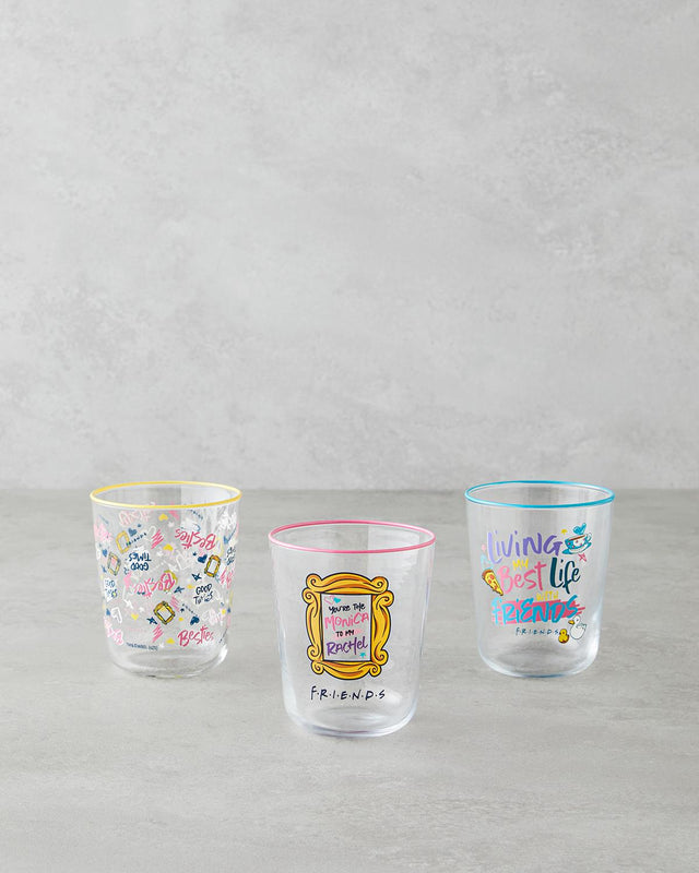 Professional-Licensed-Friends-TV-Show-Collectible-Glassware-Set-3-Pack