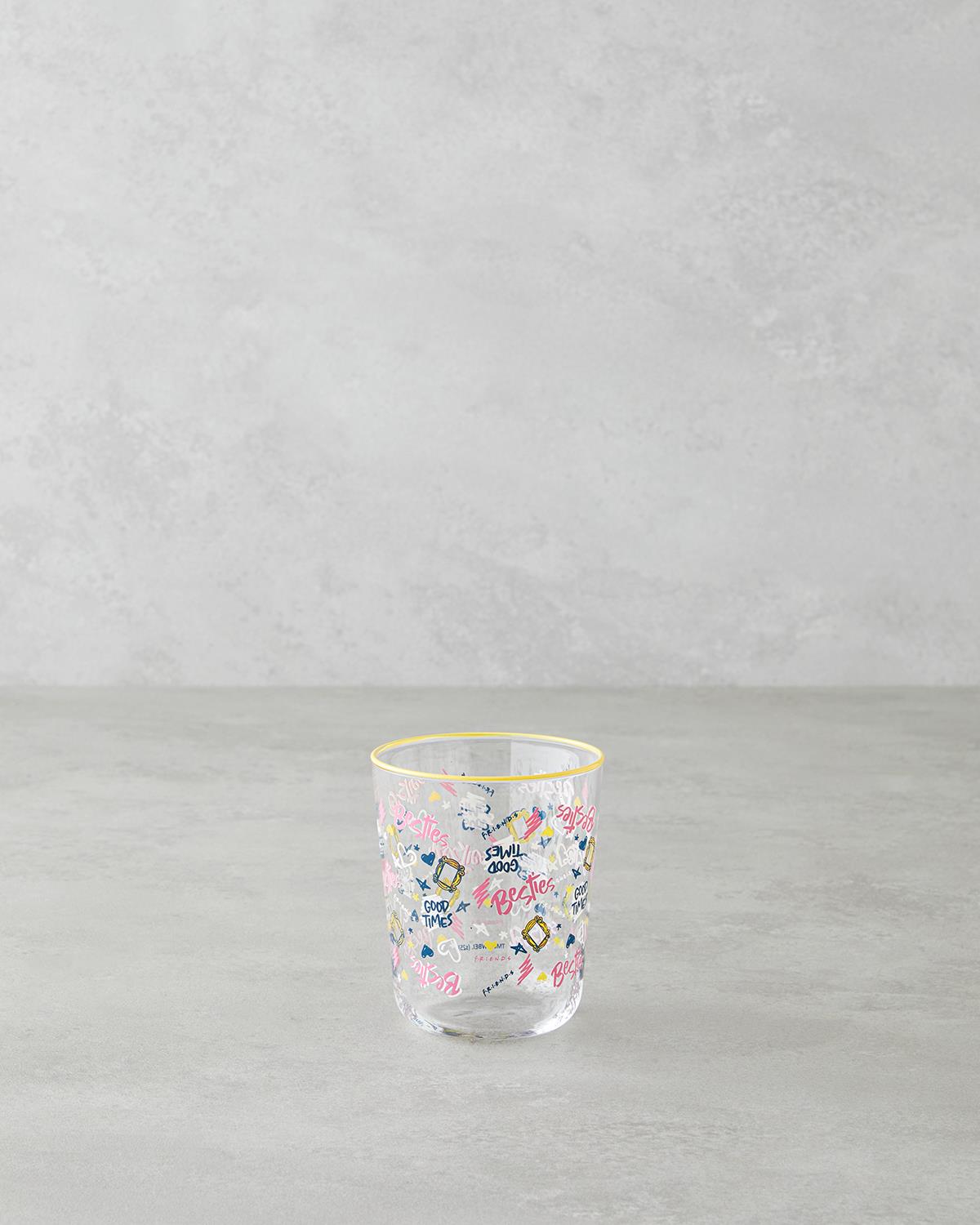 Professional Licensed Friends TV Show Collectible Glassware Set 3 Pack