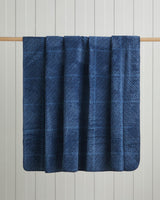 Professional-Grade-Cotton-Single-Blanket-Navy
