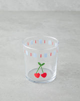 Premium Colorful Fruit Design Glassware Set   Twin Pack