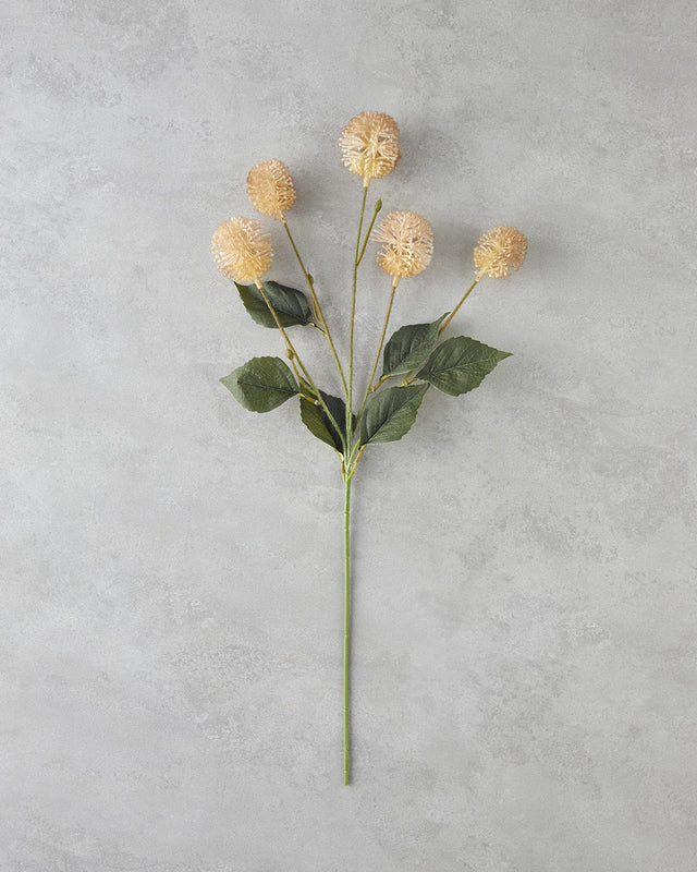Premium Decorative Artificial Fruit Spray Single Stem Coffee Brown