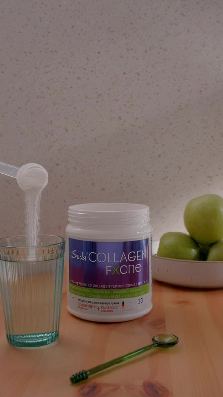 FXONE Apple Collagen Powder - Joint & Muscle Support, 390g - TryAladdin