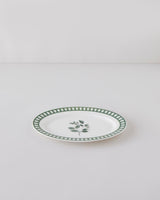 Premium Porcelain Green Boat Serving Plate