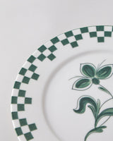 Professional Grade Gardenia Green Porcelain Serving Plate