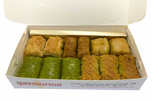 Gaziburma Mustafa | Premium Assorted Pistachio Baklava - TryAladdin