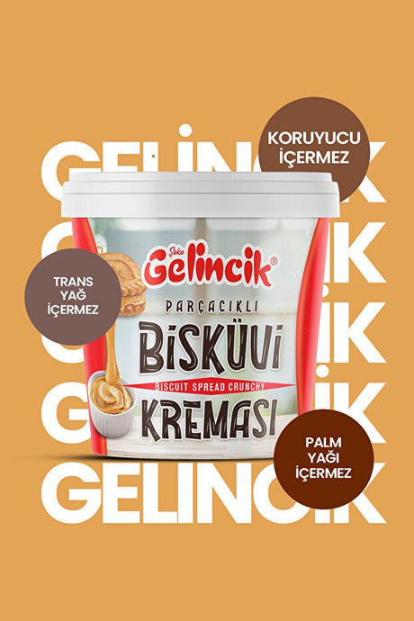 Gelincik Hashas Professional Chunky Poppy Seed Biscuit Cream - 1kg - TryAladdin
