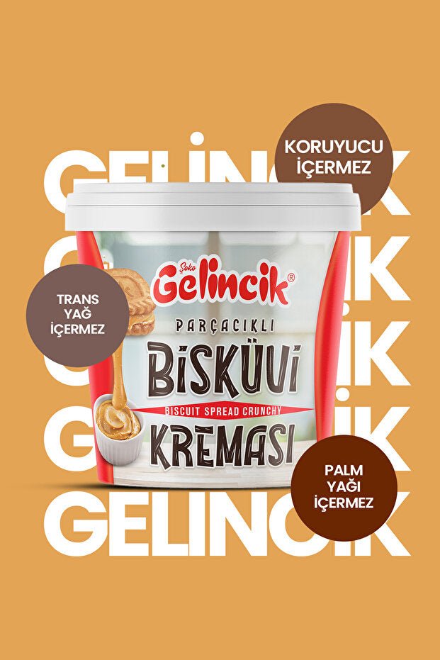 Gelincik Hashas Professional Chunky Poppy Seed Biscuit Cream - 1kg - TryAladdin