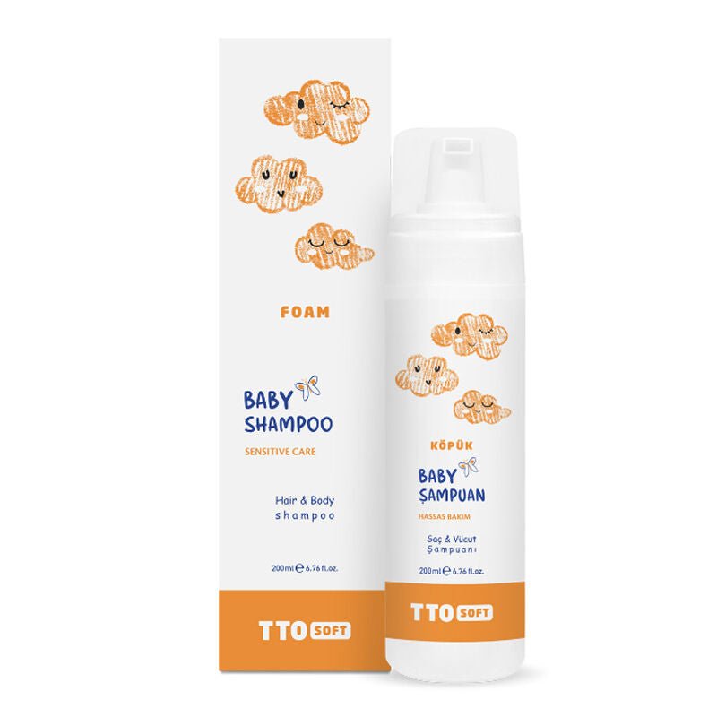 Gentle Baby Foam Shampoo - Nourishing Tea Tree & Chamomile Care - TryAladdin