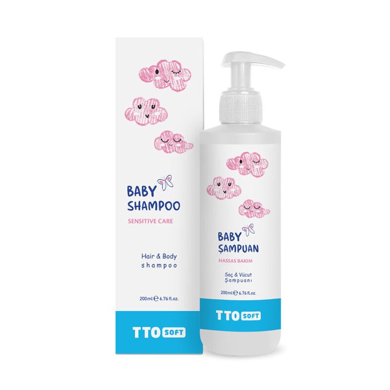 Gentle Baby Shampoo with Tea Tree & Chamomile Oil - Nourishing Care - TryAladdin
