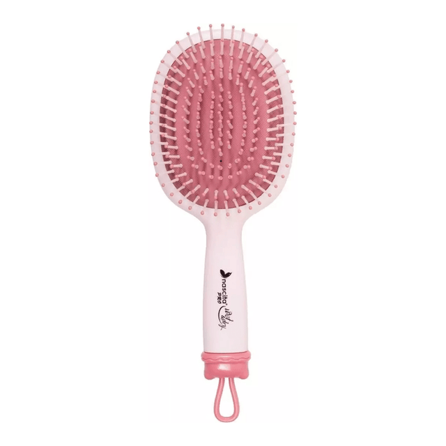 Gentle Children's Detangling Brush - Self - Cleaning Design for Easy Care - TryAladdin