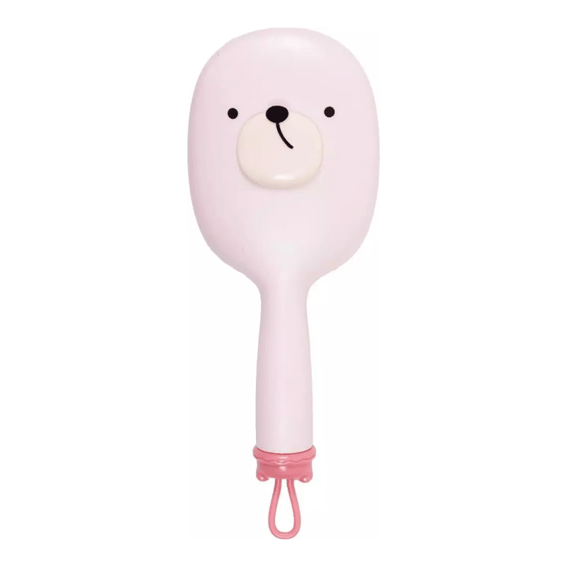Gentle Children's Detangling Brush - Self - Cleaning Design for Easy Care - TryAladdin