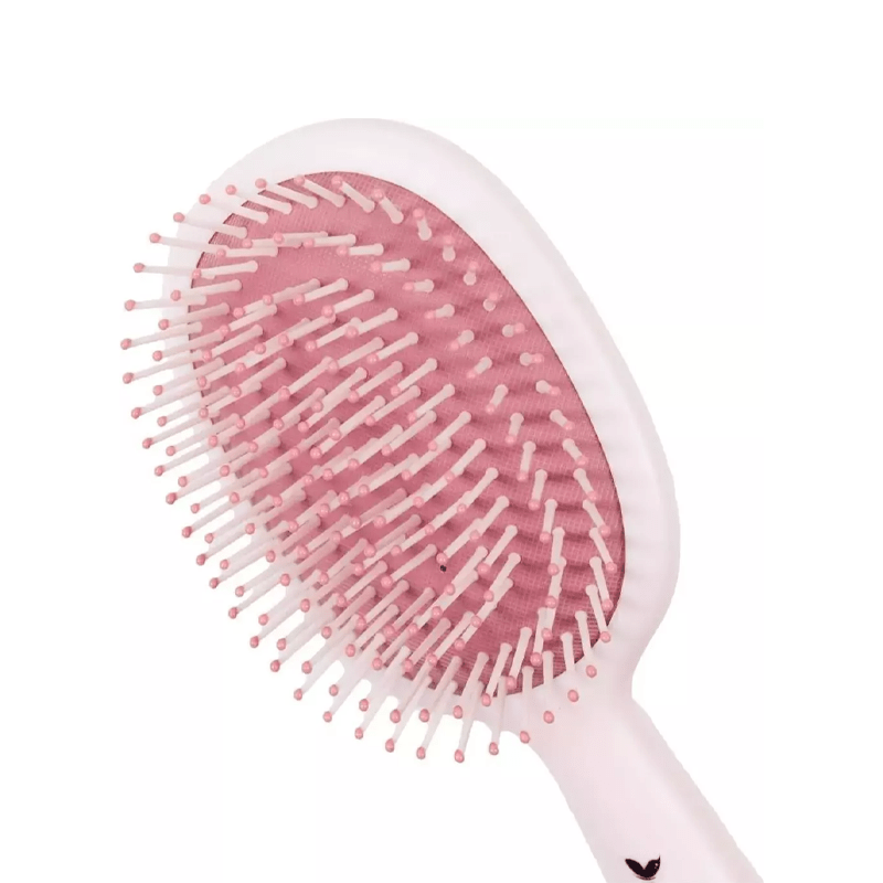 Gentle Children's Detangling Brush - Self - Cleaning Design for Easy Care - TryAladdin