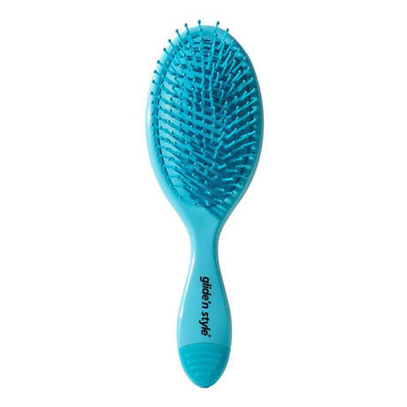 Gentle Detangling Hair Brush - Pain - Free Wet & Dry Styling, Blue - TryAladdin