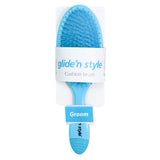 Gentle Detangling Hair Brush - Pain - Free Wet & Dry Styling, Blue - TryAladdin
