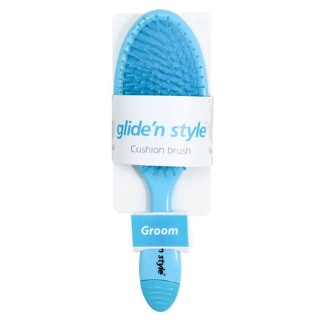 Gentle Detangling Hair Brush - Pain - Free Wet & Dry Styling, Blue - TryAladdin