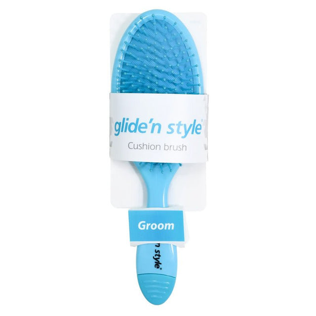 Gentle Detangling Hair Brush - Pain - Free Wet & Dry Styling, Blue - TryAladdin
