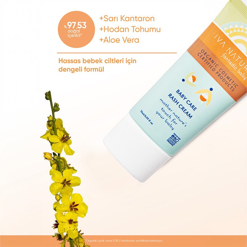 Gentle Diaper Area Cream with Zinc Oxide & Organic Botanicals - TryAladdin