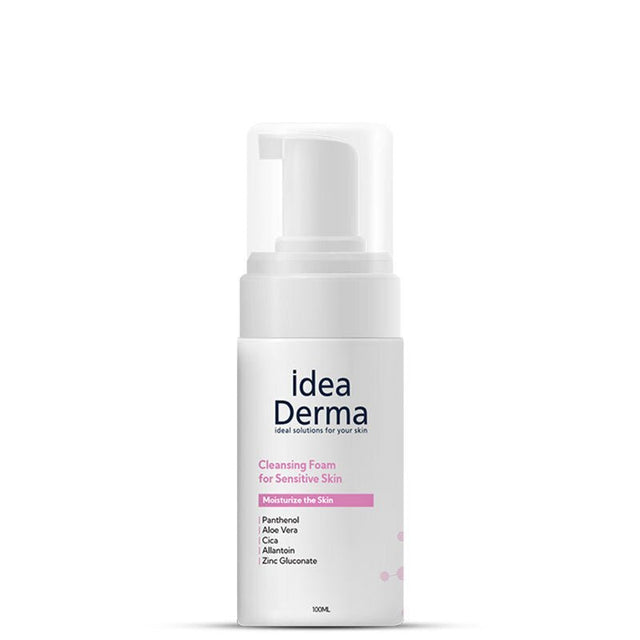 Gentle Face Cleansing Foam - Hydrating with Panthenol & Centella - TryAladdin