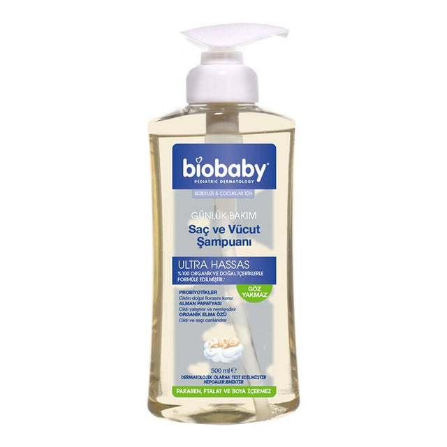 Gentle Probiotic Baby Shampoo - Tear - Free Hair & Body Wash - TryAladdin