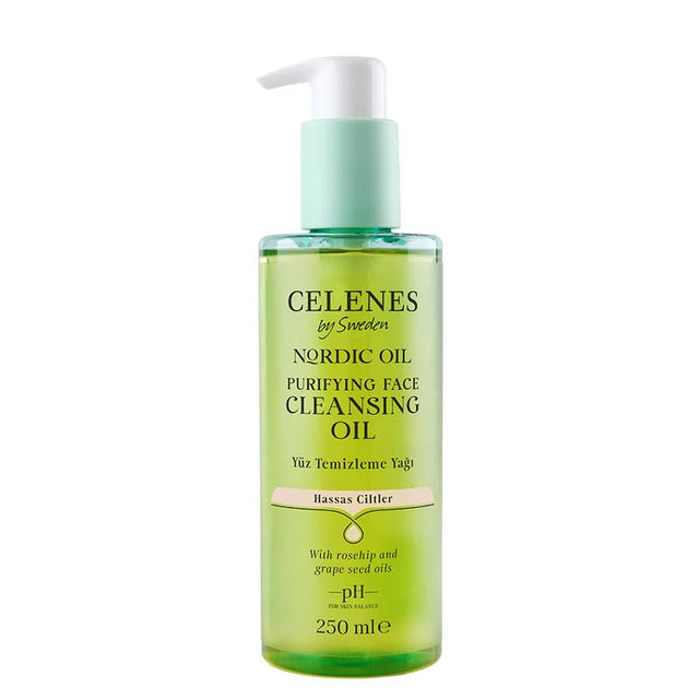 Gentle Purifying Cleansing Oil - Rosehip & Grape Seed for Sensitive Skin - TryAladdin