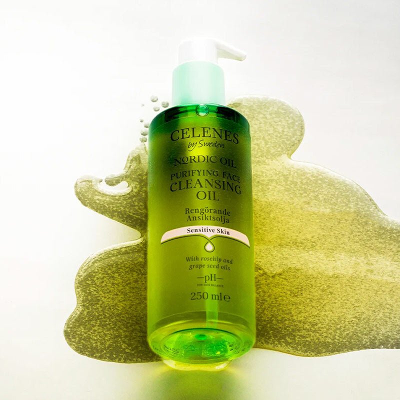 Gentle Purifying Cleansing Oil - Rosehip & Grape Seed for Sensitive Skin - TryAladdin