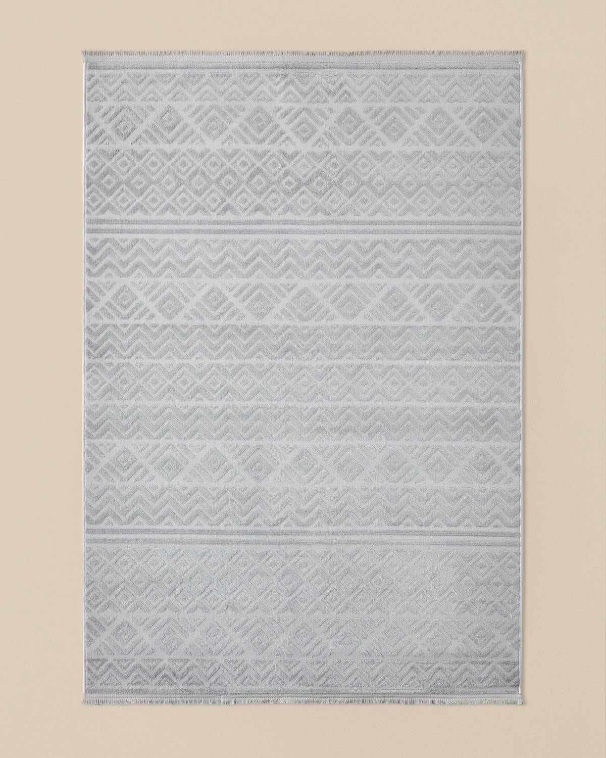 Premium Beige Gia Area Rug   Durable Commercial Quality