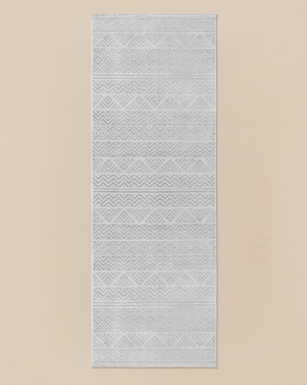 Professional Grade Beige Textile Area Rug