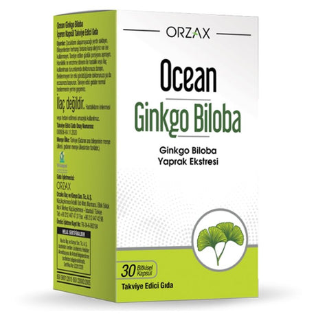 Ginkgo Biloba Extract - Botanical Wellness Capsules - TryAladdin