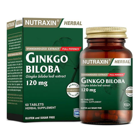 Ginkgo Biloba Extract - Daily Herbal Supplement Capsules - TryAladdin